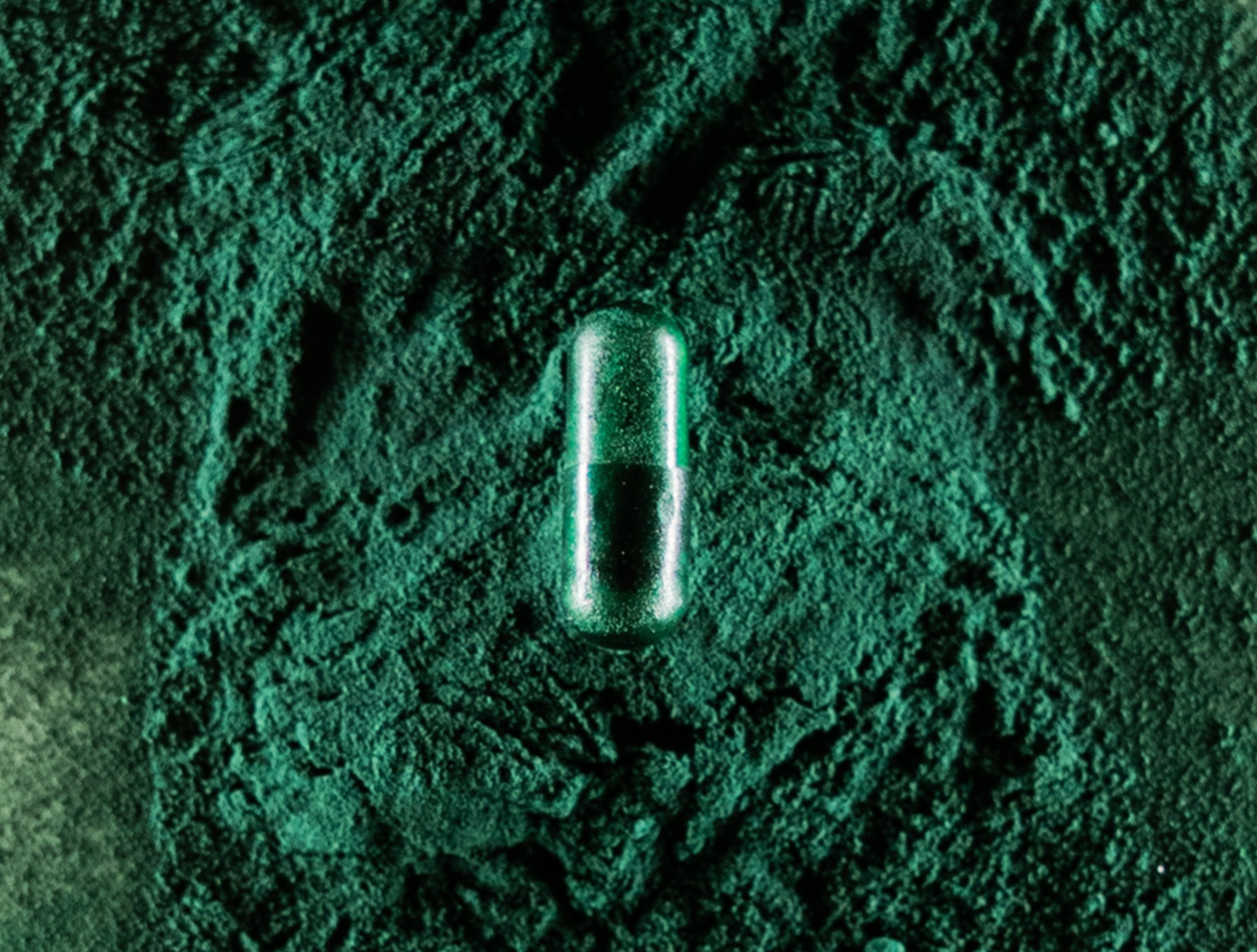 Espirulina en cápsulas