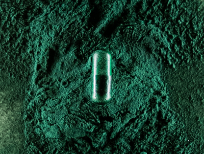 Espirulina en cápsulas