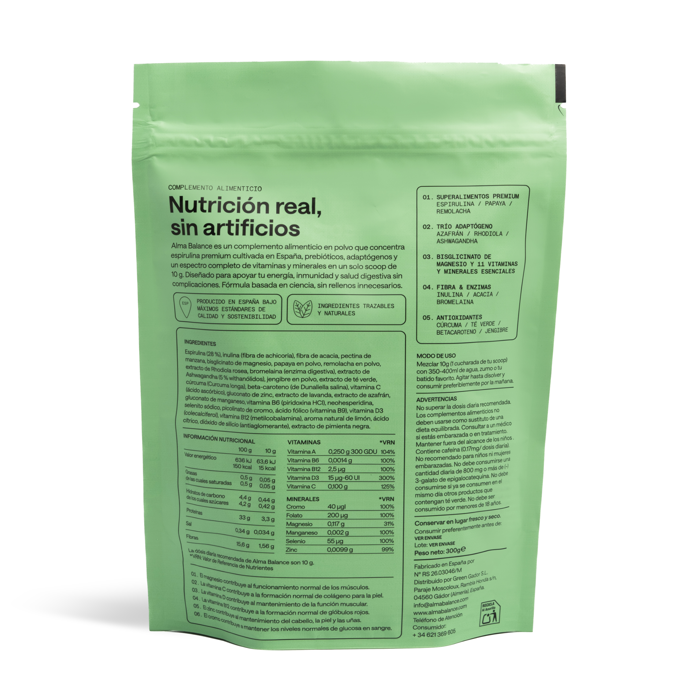 Balance Batido diario