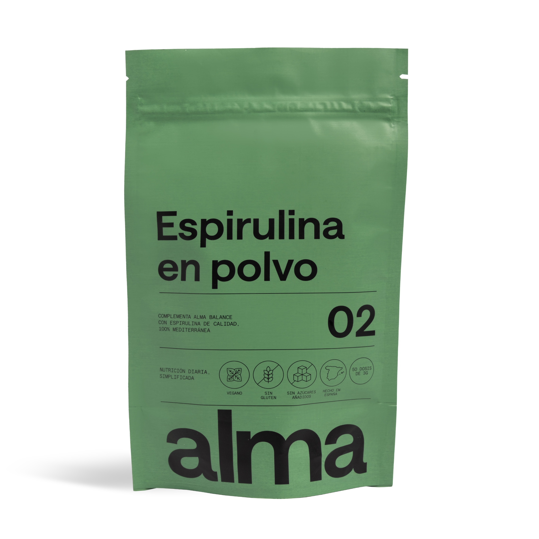 Espirulina en polvo