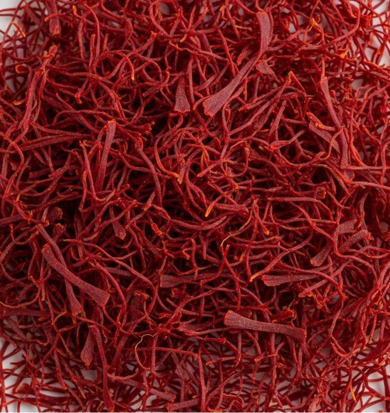 Y un poco más de cantidad de azafrán?